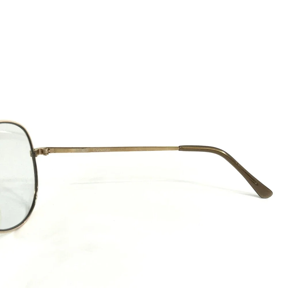 Vintage Serengeti Sunglasses 3038M Mens Gold Aviators with Gray Photochromic